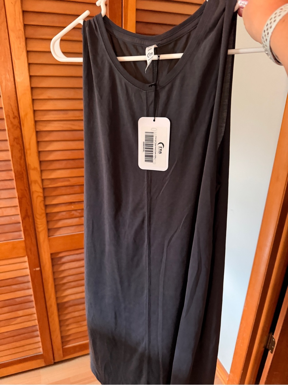 Zyia Active Charcoal Tybee Island Dress (XXXL)